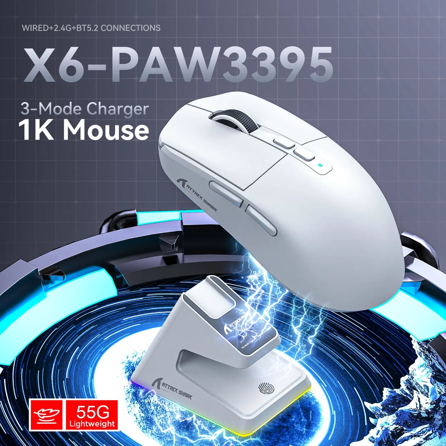 Bluetooth Macro Gaming Mouse