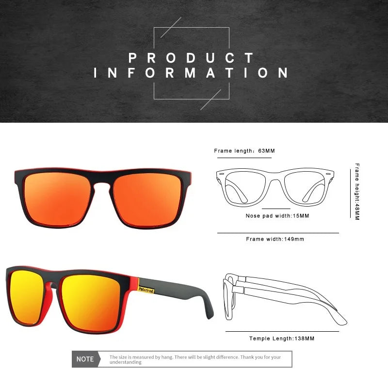 Unisex Polarized Sunglasses