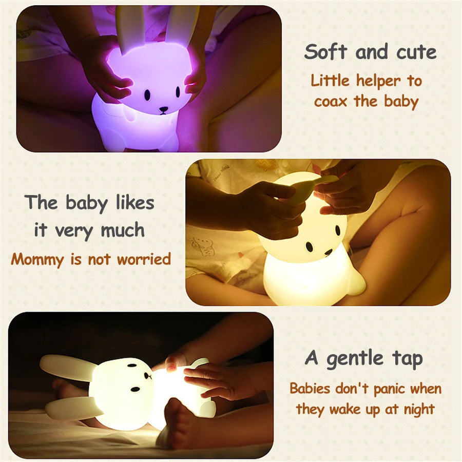 cute little bunny led ight